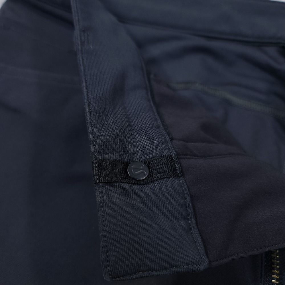 Lululemon ABC Pant Slim Men 28x32 Black Warpstreme 5-Pocket Trousers - Picture 7 of 10